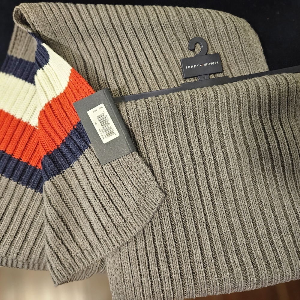 Tommy Hilfiger scarf.